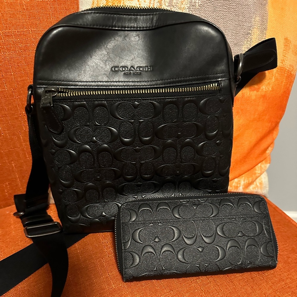 Coach bag and wallet
